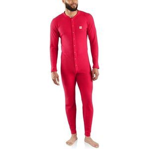 Carhartt Base Force Classic Thermal Layer Union Suit Pajama Onesie Lounge Warm